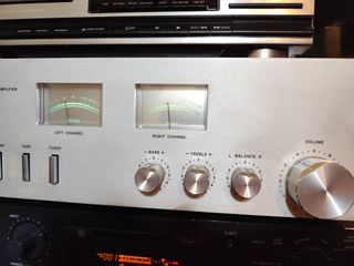 Dual CV-1025 Amplificador Estéreo Plata