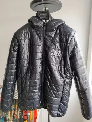 Cazadora EA7 Emporio Armani Negra Hombre Talla L