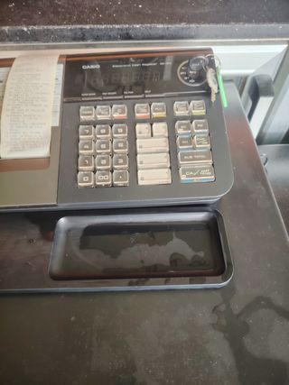Caja Registradora Casio Electrónica