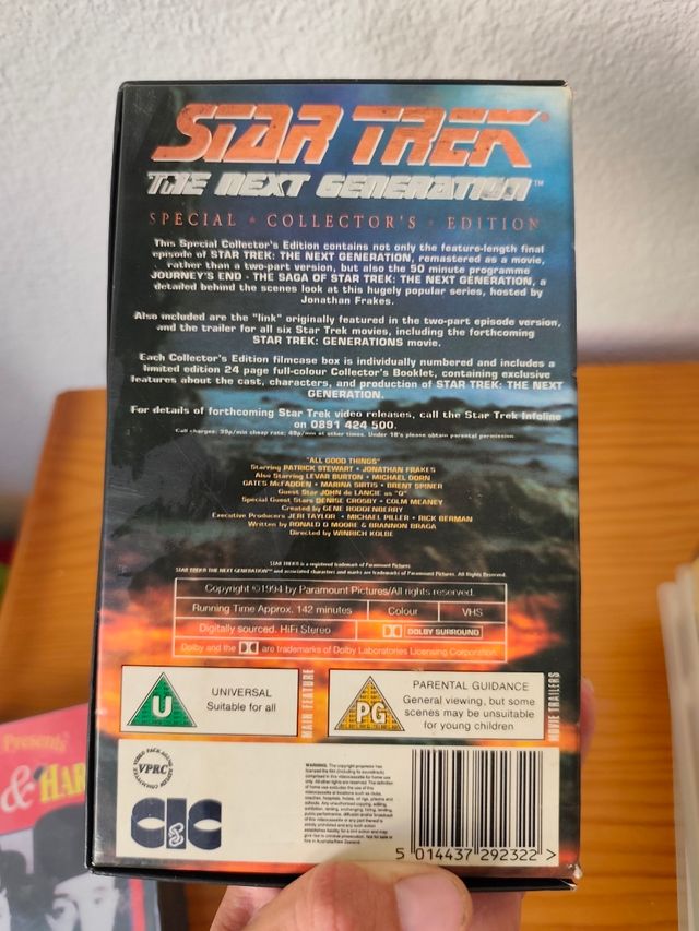 Star Trek: The Next Generation VHS