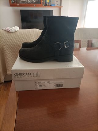 Botines Geox Mujer Negro Talla 39