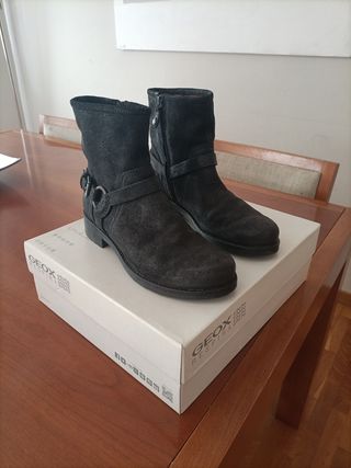 Botines Geox Mujer Negro Talla 39