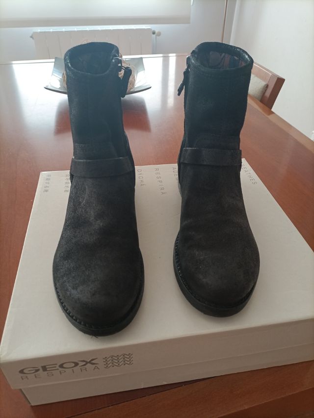 Botines Geox Mujer Negro Talla 39