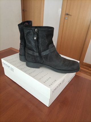 Botines Geox Mujer Negro Talla 39