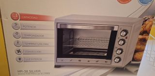 Horno Eléctrico HR-38 Silver 38L