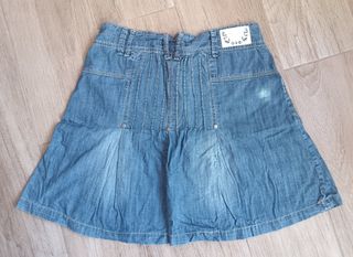 Falda vaquera corta Jeans Fitt.
