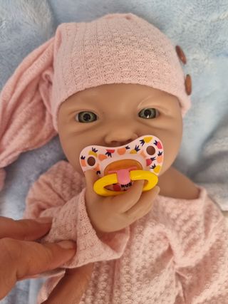 Muñeca Reborn Silicona Blanda Niña