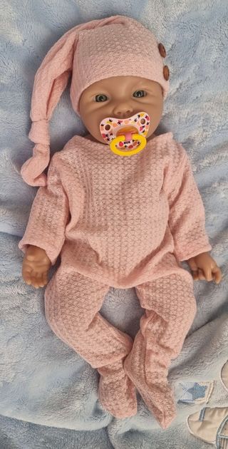 Muñeca Reborn Silicona Blanda Niña
