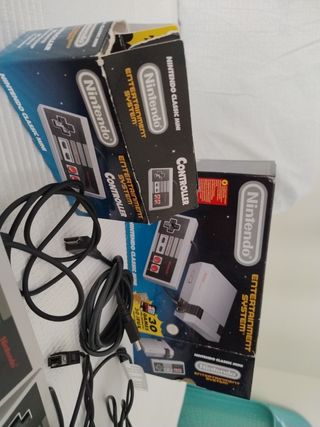 Nintendo NES Classic Mini Consola + Mando extra.