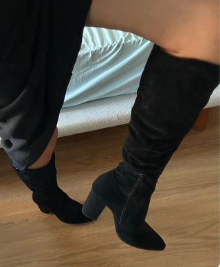 Botas altas negras