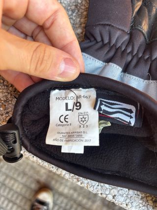 Guantes de moto para hombre