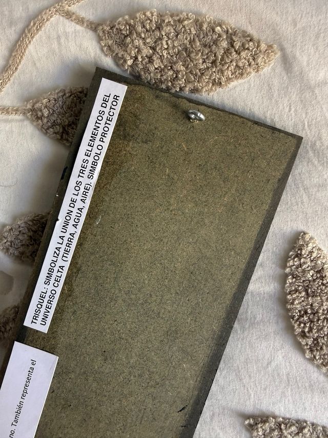 Cuadro Símbolos Celtas Madera