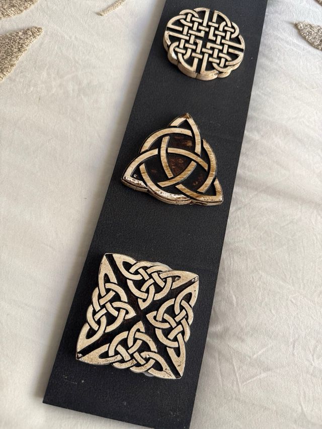 Cuadro Símbolos Celtas Madera