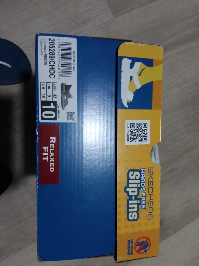 Sandalias Skechers Slip-ins Hombre Marrón Negro