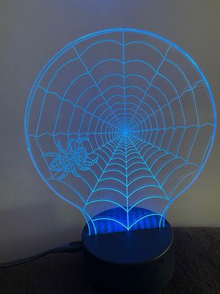 Lámpara 3D Araña, haz tu oferta