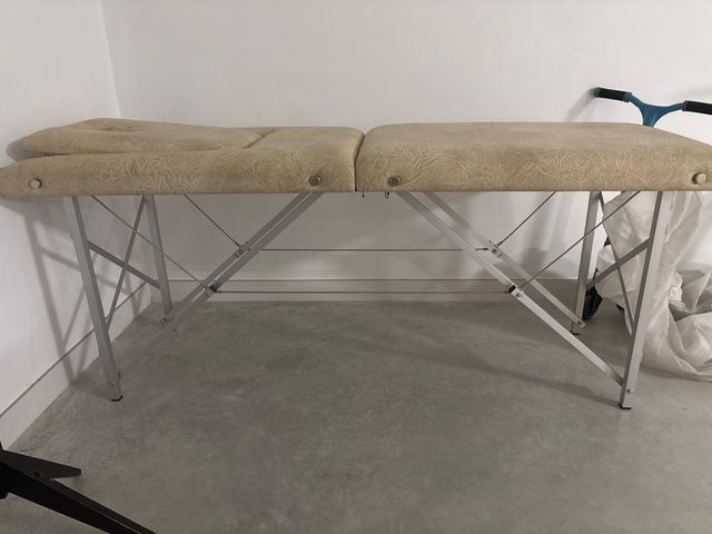 camilla de masaje portátil