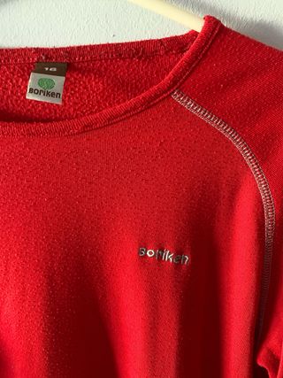 Camiseta térmica roja