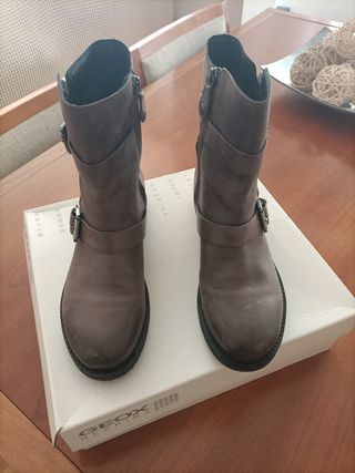 Botines Geox Mujer Talla 39 Marrón