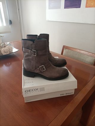 Botines Geox Mujer Talla 39 Marrón