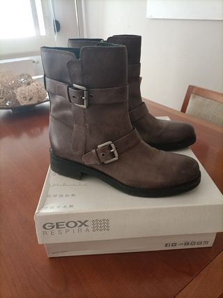 Botines Geox Mujer Talla 39 Marrón