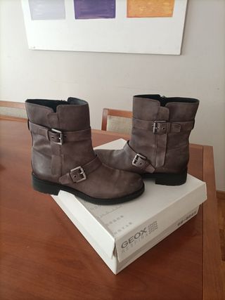 Botines Geox Mujer Talla 39 Marrón
