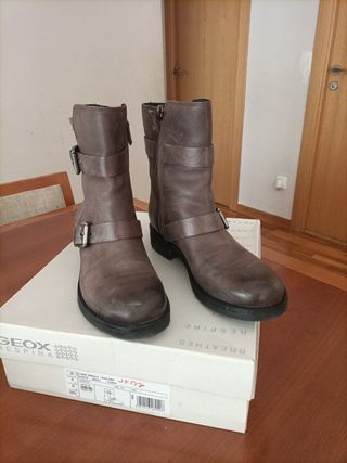 Botines Geox Mujer Talla 39 Marrón