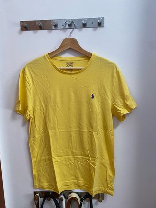 Camiseta Polo Ralph Lauren Amarilla Talla M