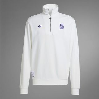 Sudadera Adidas Real Madrid Terrace Half-Zip