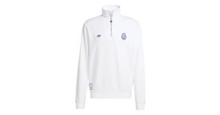 Sudadera Adidas Real Madrid Terrace Half-Zip