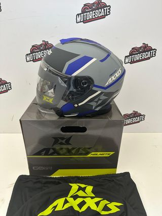 Casco Jet Axxis Talla XS con Gafa Solar