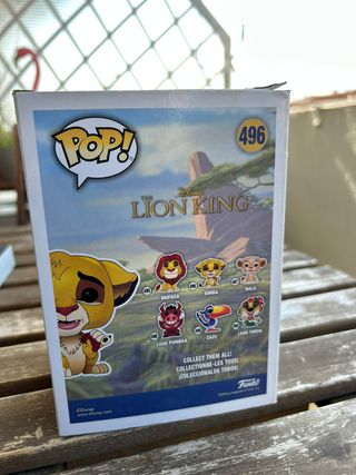 Funko Pop Simba 496 El Rey León Disney