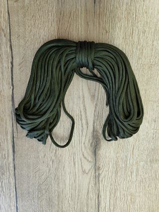 Cuerda Paracord 550 Verde Militar - 31 m