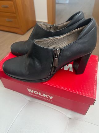 Botines de piel Maria Carlo nuevos