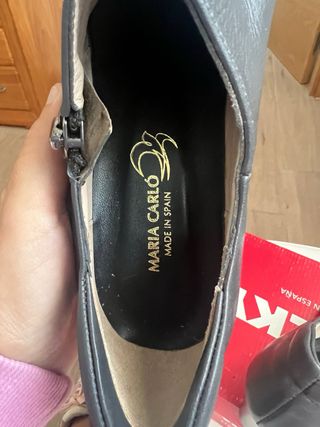 Botines de piel Maria Carlo nuevos