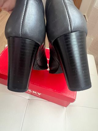 Botines de piel Maria Carlo nuevos