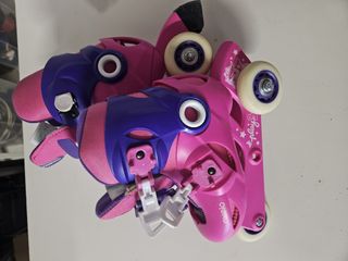 Patines Oxelo Niña Talla Ajustable 3-6 Años
