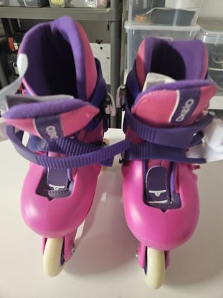 Patines Oxelo Niña Talla Ajustable 3-6 Años