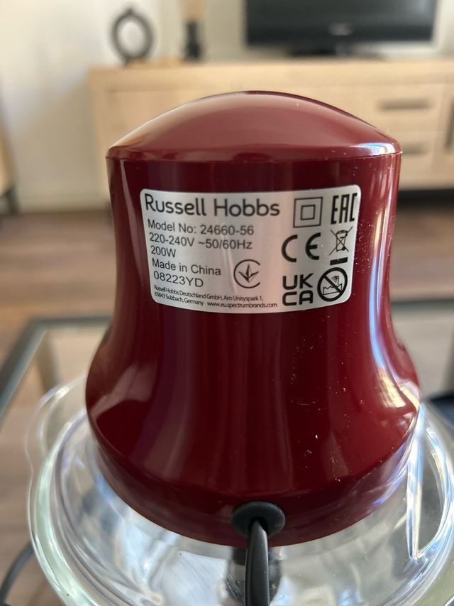 Picadora Russell Hobbs Desire Roja