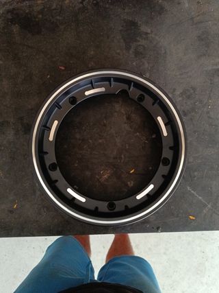 Llanta E 10x2.50 Negra vespa