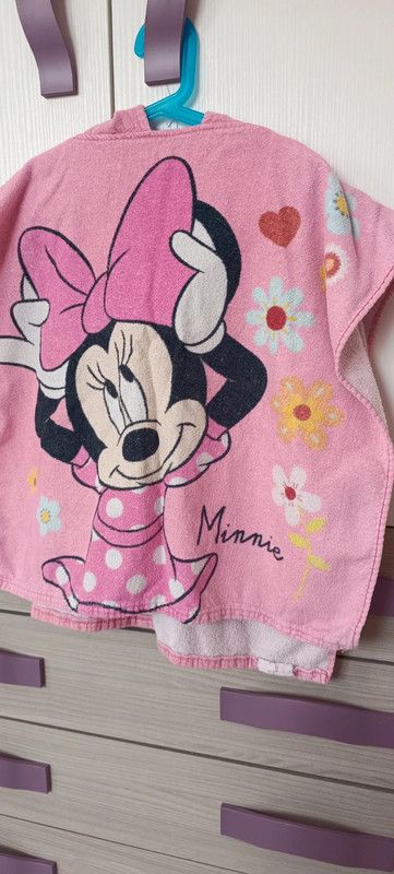 Accappatoio Poncho Minnie 2/4 anni