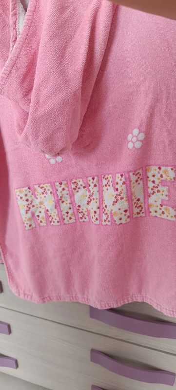 Accappatoio Poncho Minnie 2/4 anni