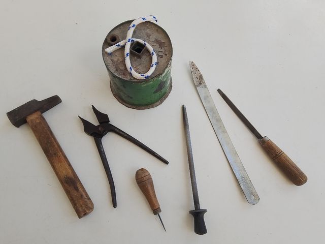 Attrezzi per calzolaio - Set