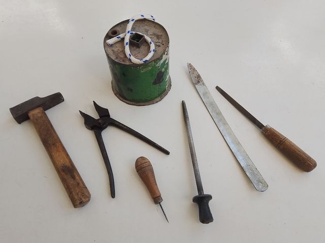 Attrezzi per calzolaio - Set