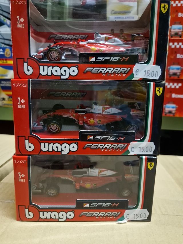 12 Coches Ferrari Burago 1/43 NUEVOS