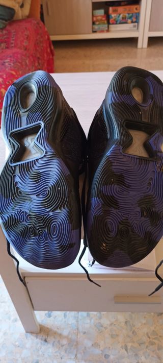 Zapatillas Nike PG5 Talla 45 Negras y Azules