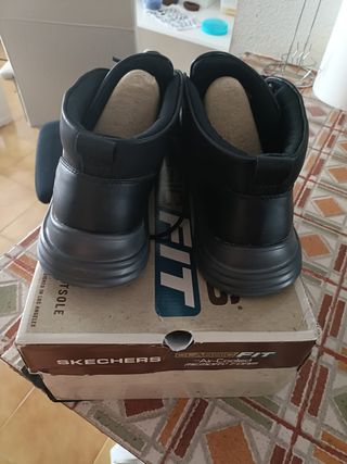 Zapatos Skechers Hombre Negro Talla 42