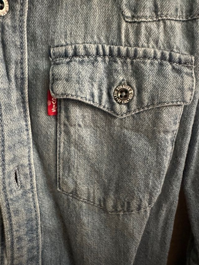 Camisa vaquera Levis Talla 5 años