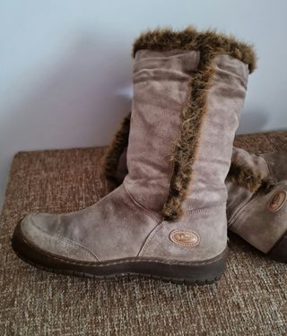 Botas Panama Jack Beige/Marrón Talla 39