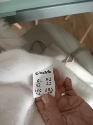 Chaquetón tejano con cuello de pelo