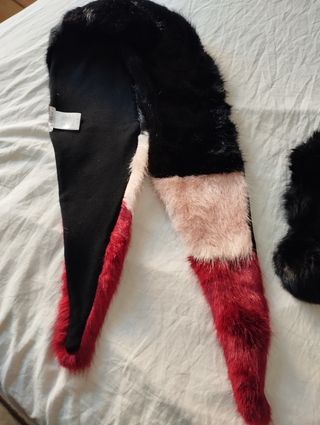 Pañuelos de pelo y bufanda de pelo